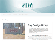 Tablet Screenshot of baydesigngroup.com
